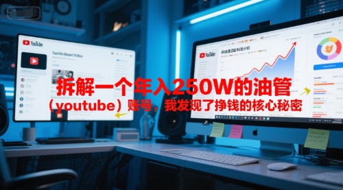 付费文章：拆解一个年入250W的油管（youtube）账号，我发现了挣钱的核心秘密_抖汇吧