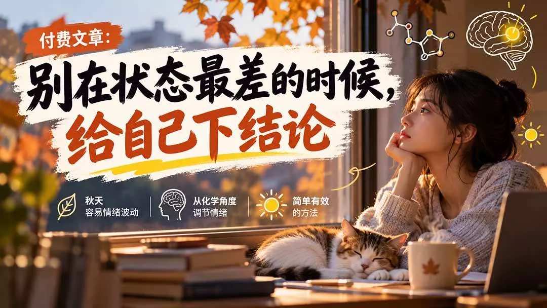 （20716期）【无水印】某付费文章：别在状态最差的时候，给自己下结论_抖汇吧