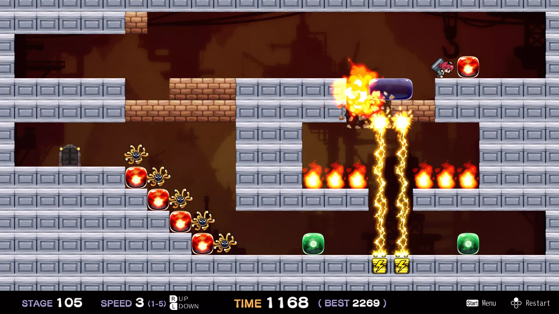 粉碎谜题：锤子先生/Crash Puzzle Hammer-San