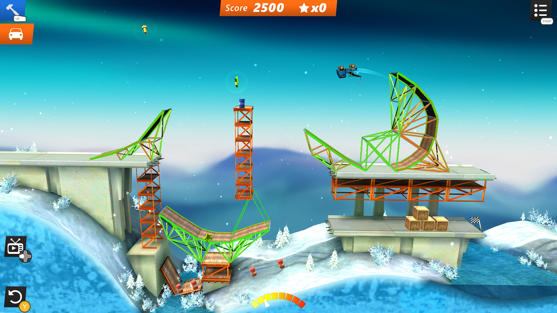 桥梁建造师：特技/Bridge Constructor Stunts_抖汇吧