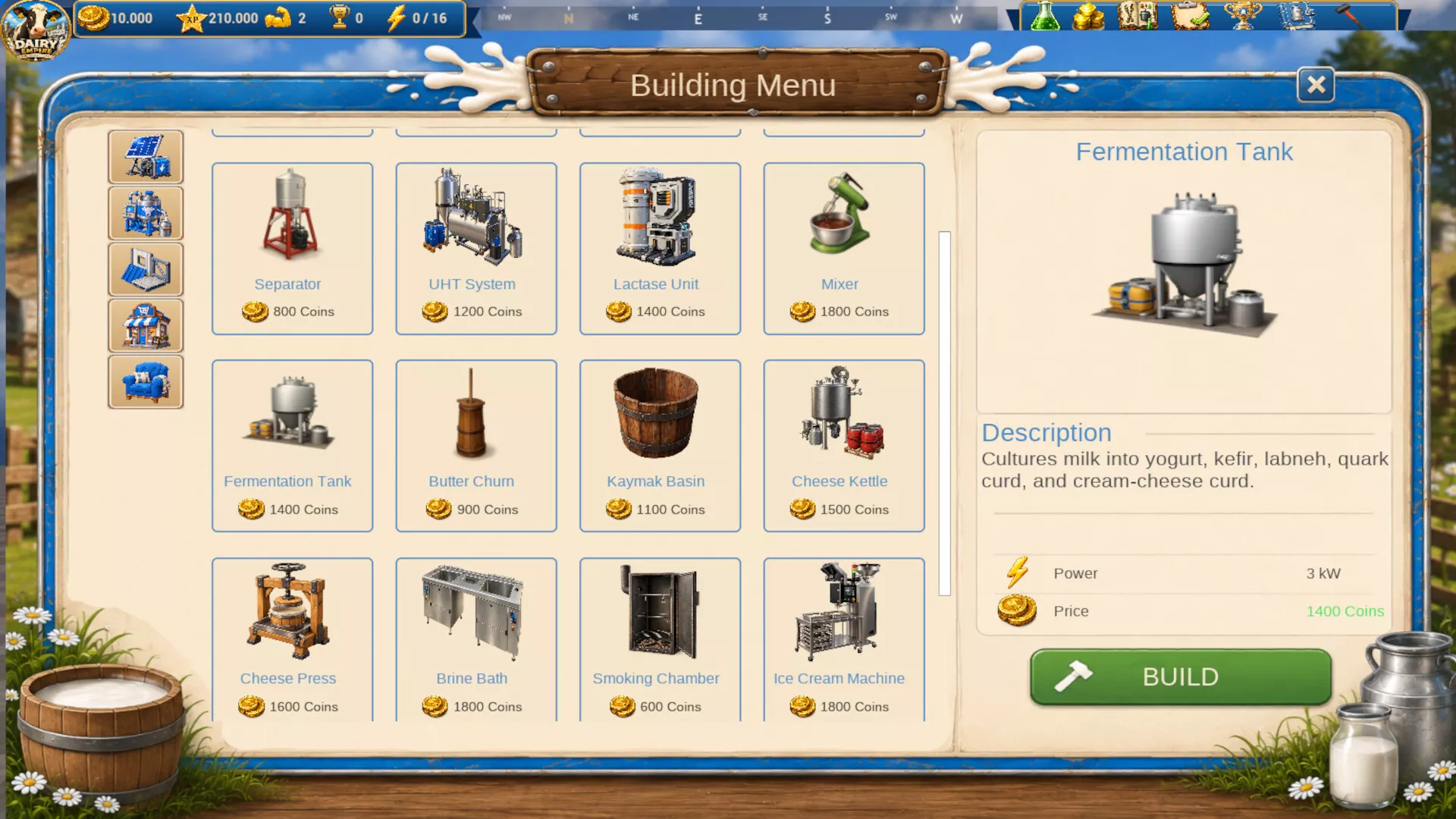 乳业帝国：生产模拟器/Dairy Empire: Production Simulator 新游发布