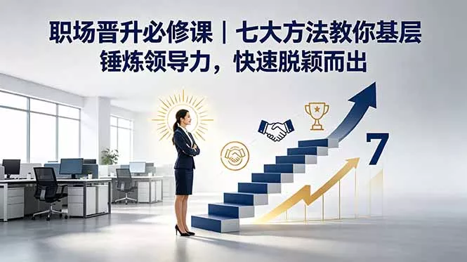 付费文章：职场晋升必修课｜七大方法教你基层锤炼领导力，快速脱颖而出_抖汇吧