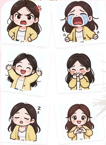 一张照片秒变多种表情包，三步就能拥有专属表情包库，零门槛玩转社交新玩法【文档】_抖汇吧