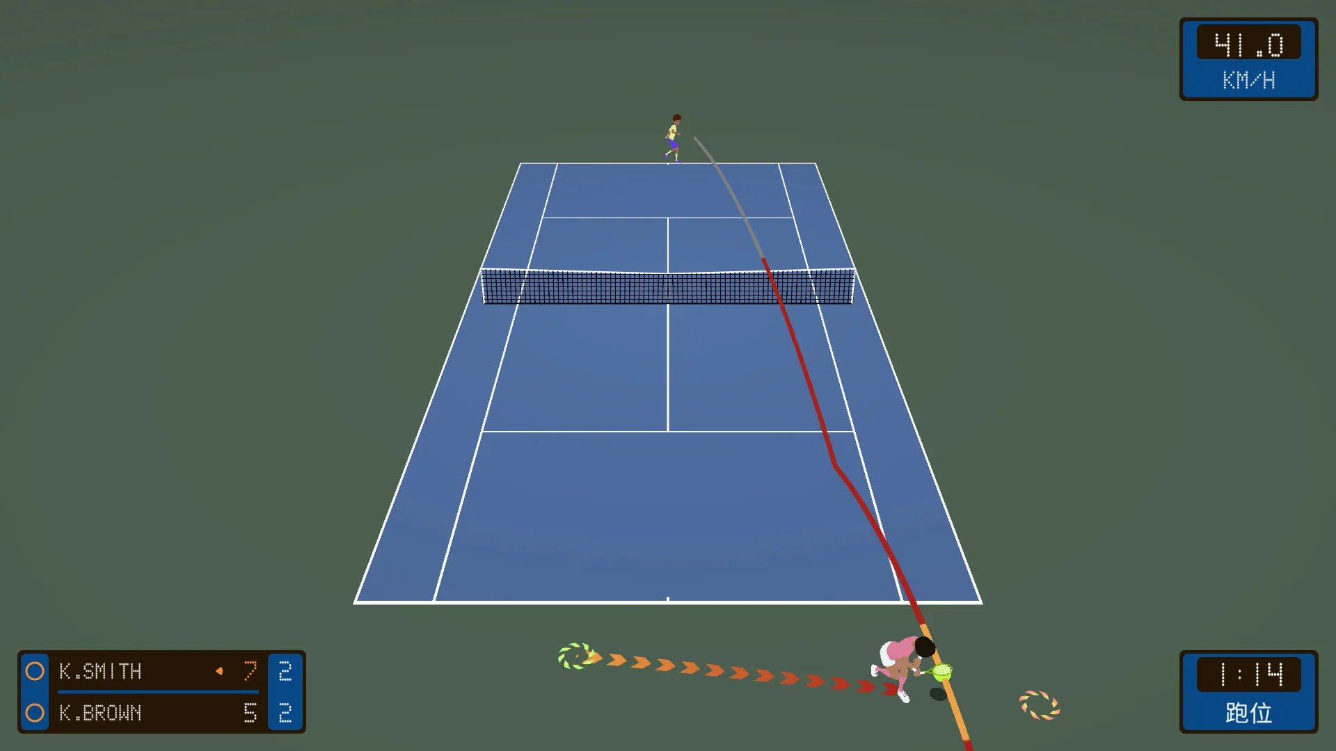 截线者：网球战术/Line Clipper: Tennis Tactics