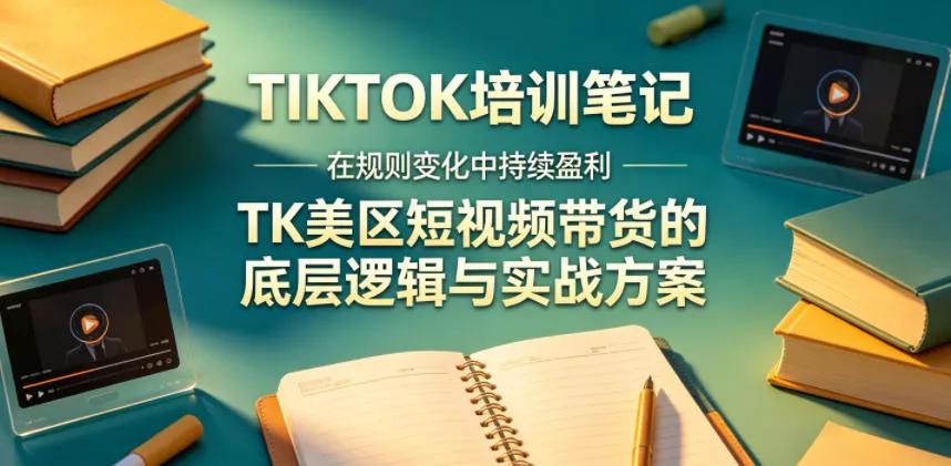 视界跨境TIKTOK4月17培训笔记，在规则变化中持续盈利，TK美区短视频带货的底层逻辑与实战方案【文档】_抖汇吧
