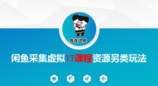 闲鱼采集虚拟IT课程资源另类玩法，干货满满_抖汇吧