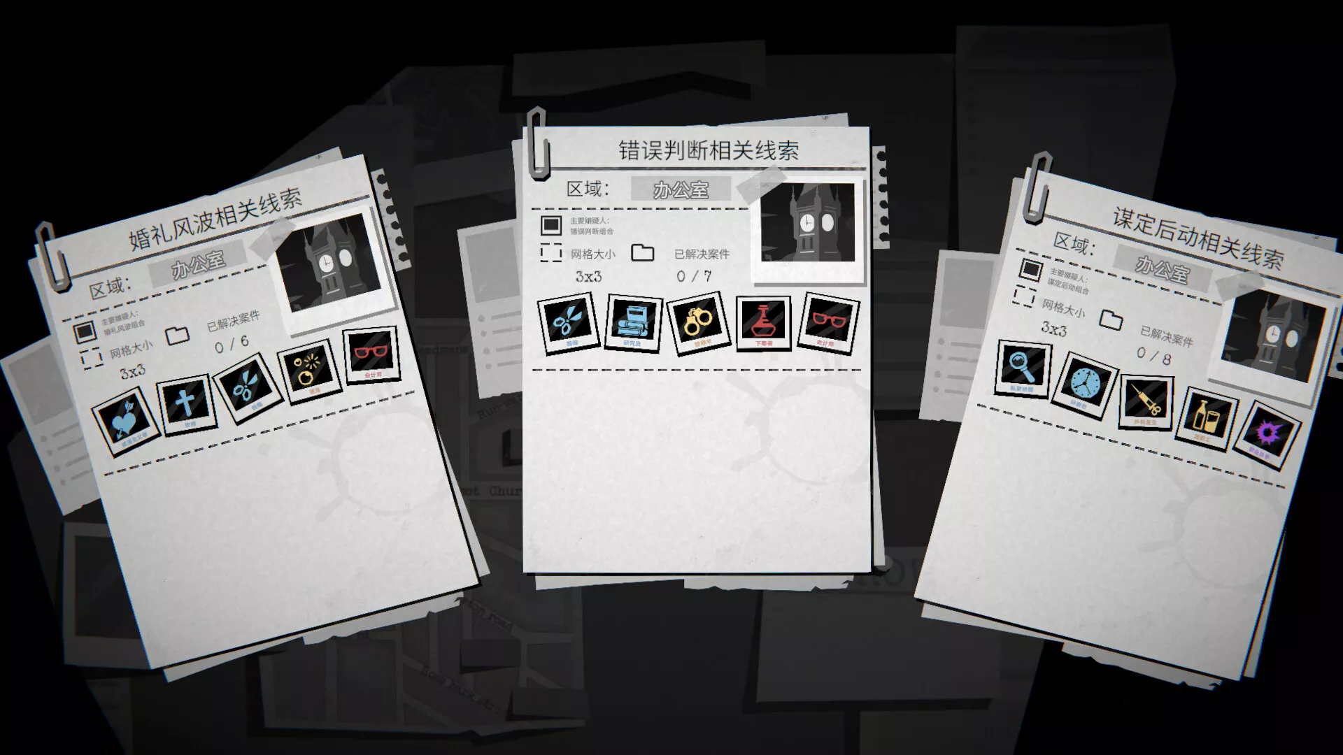 侦探杀：罪恶之城/Dupery: A Game of Solo Deduction 新游发布