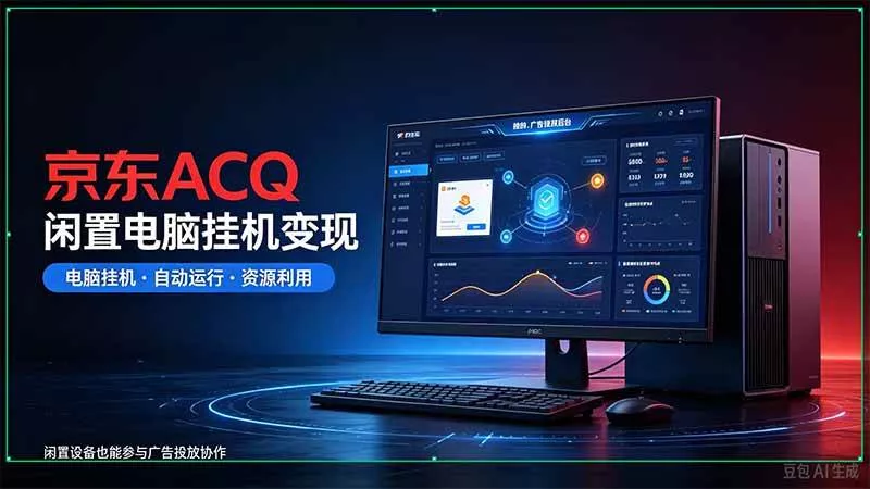 （21063期）京东ACQ是什么？闲置电脑挂机采集项目拆解_抖汇吧