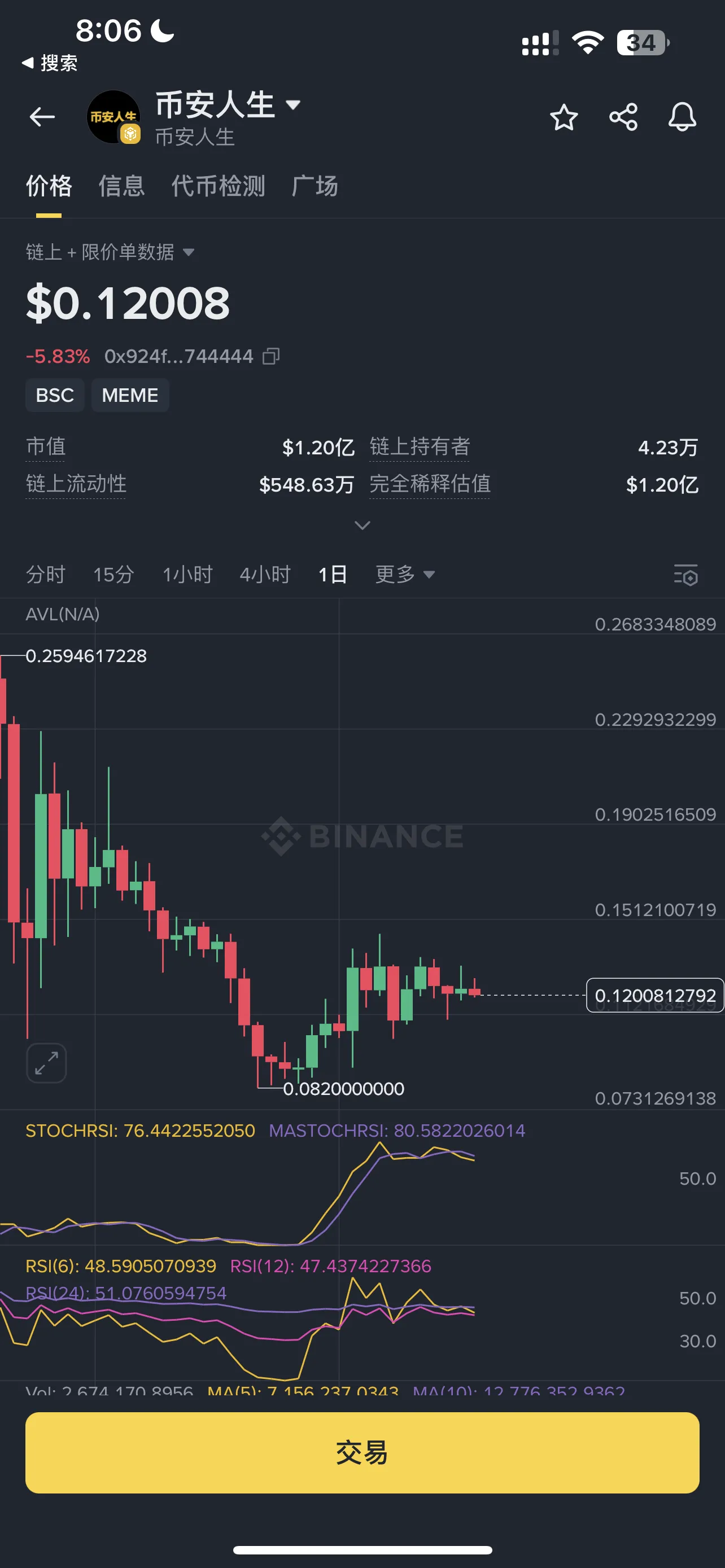 『高端精品』最新币安链上币安人生和4代币碰撞项目，可多窗口使用号称单窗口收入四位数『协议脚本+使用教程』