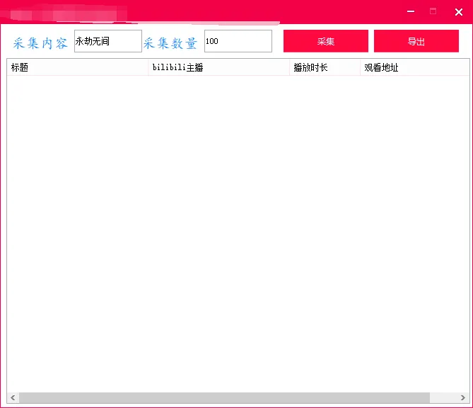 『高端精品』最新哔哩哔哩视频采集工具 采集指定内容视频  快速采集导出  『脚本卡密+详细教程』