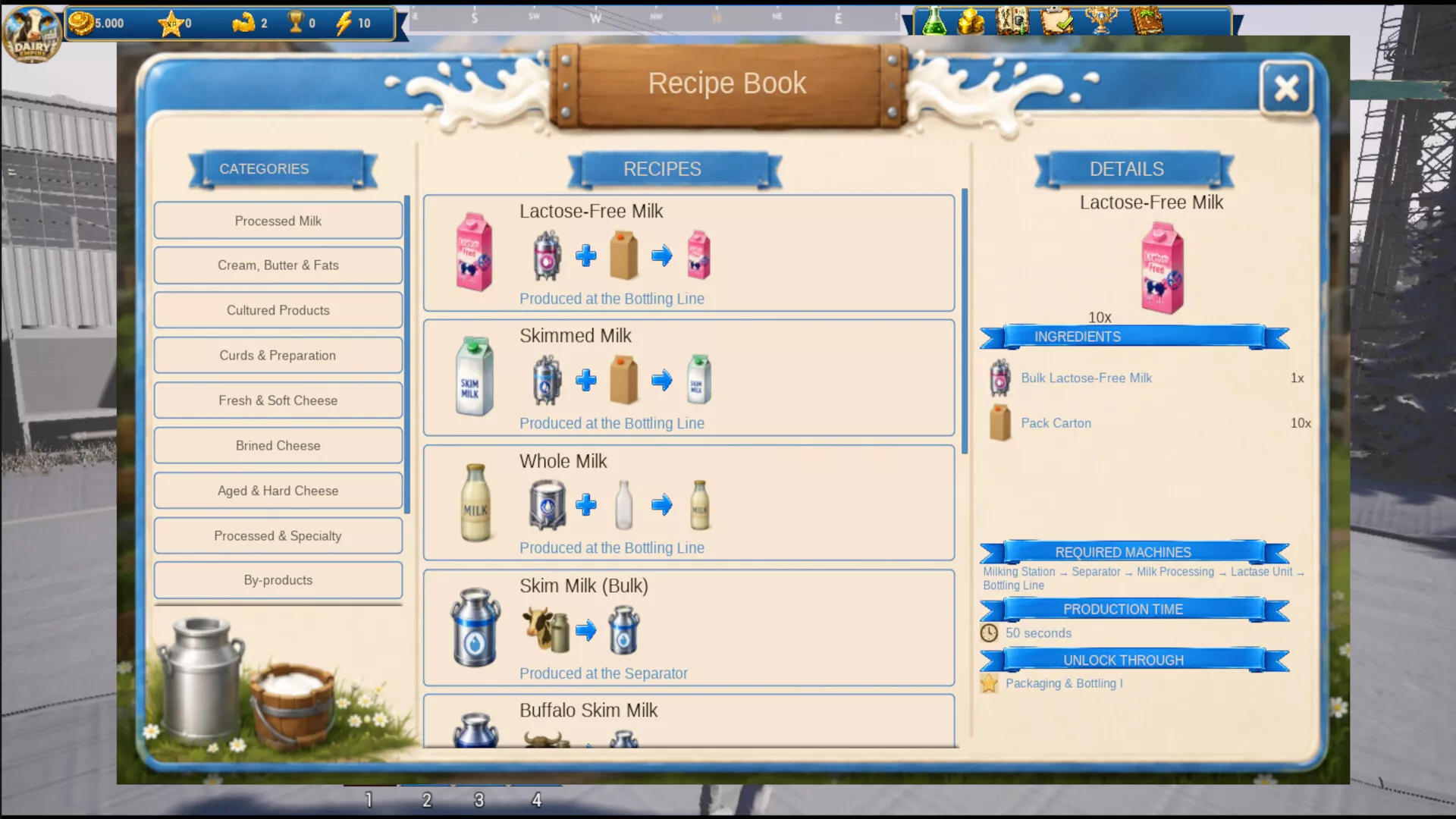 乳业帝国：生产模拟器/Dairy Empire: Production Simulator 新游发布