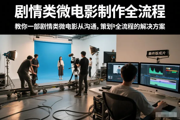 剧情类微电影制作全流程，教你一部剧情类微电影从沟通，策划到拍摄制作全流程的解决方案_抖汇吧