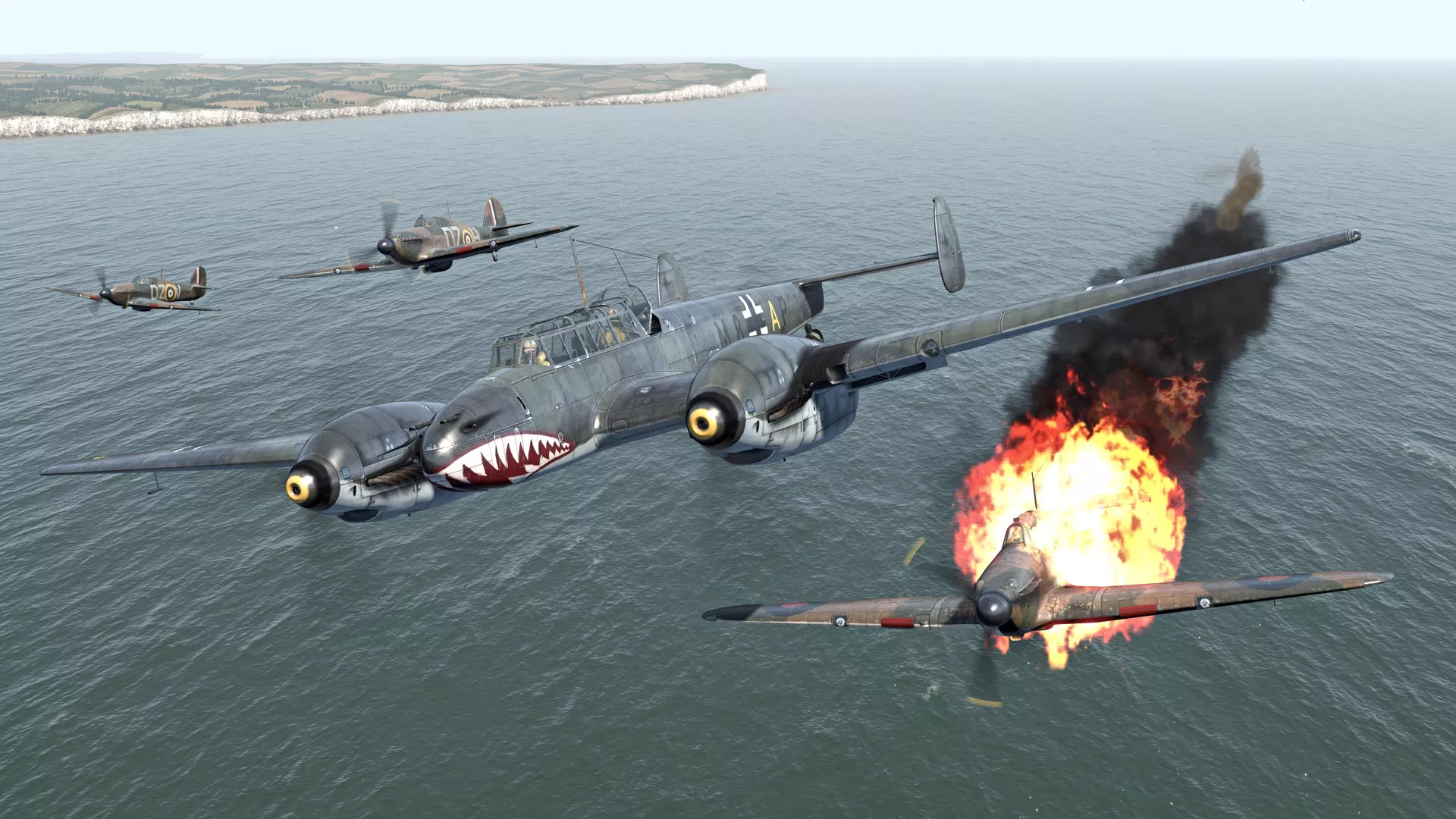 伊尔2：多佛白崖闪电版/IL-2 Sturmovik: Cliffs of Dover Blitz Edition_抖汇吧