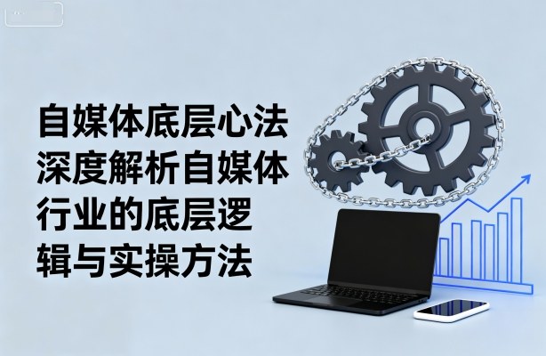 自媒体底层心法，深度解析自媒体行业的底层逻辑与实操方法_抖汇吧