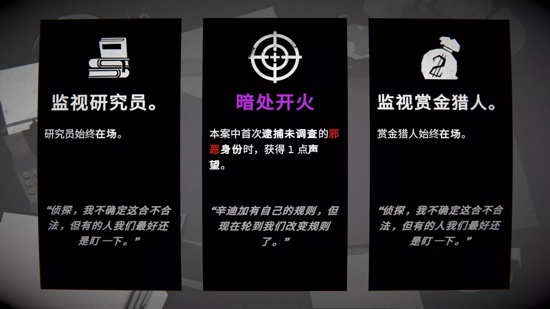 侦探杀：罪恶之城/Dupery: A Game of Solo Deduction 新游发布