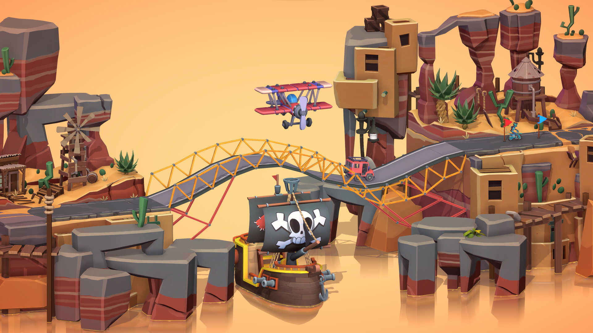 桥梁建筑师3/Poly Bridge 3_抖汇吧