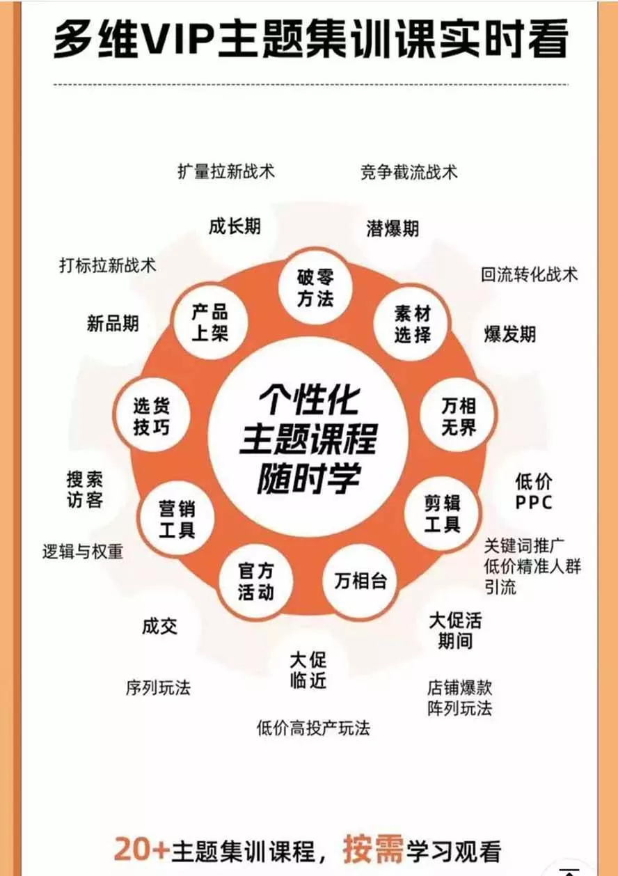 （20296期）2026淘天开单秘籍PRO实战陪跑课程：全套落地运营玩法，一站式解决淘宝流量低、不出单难题（更新260906）