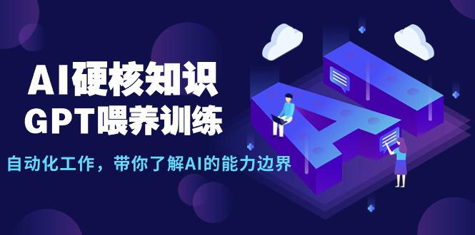 AI硬核知识-GPT喂养训练，自动化工作，带你了解AI的能力边界（10节课）_抖汇吧