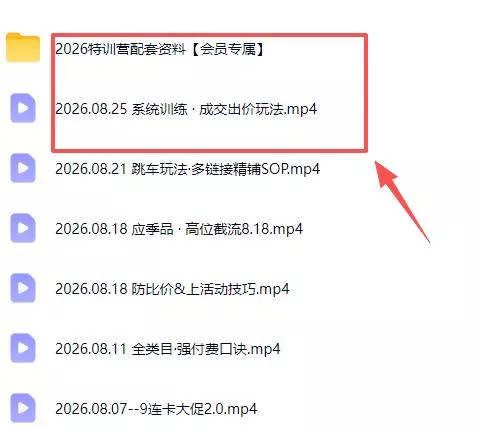 (20092期)拼多多实战特训营(更新26年0827):不管是新手入门或老商家冲量,都有实操方法,跟着学,少走弯路 (20092期)拼多多实战特训营(更新26年0827):不管是新手入门或老商家冲量,都有实操方法,跟着学,少走弯路