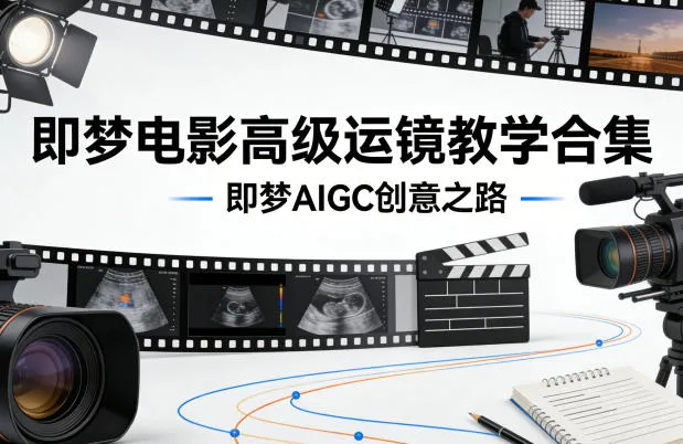 即梦电影高级运镜教学合集，即梦AIGC创意之路_抖汇吧