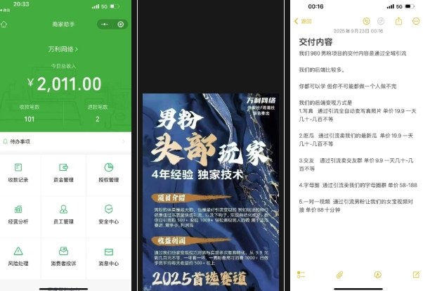 外面收费980全新男粉变现项目，竞争小，利润高，多种方式变现，独家技术_抖汇吧