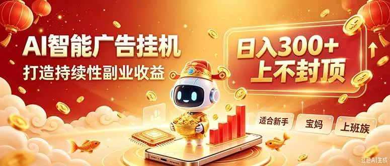 （20248期）告别手动干活！AI自动化，解锁线上被动收益_抖汇吧