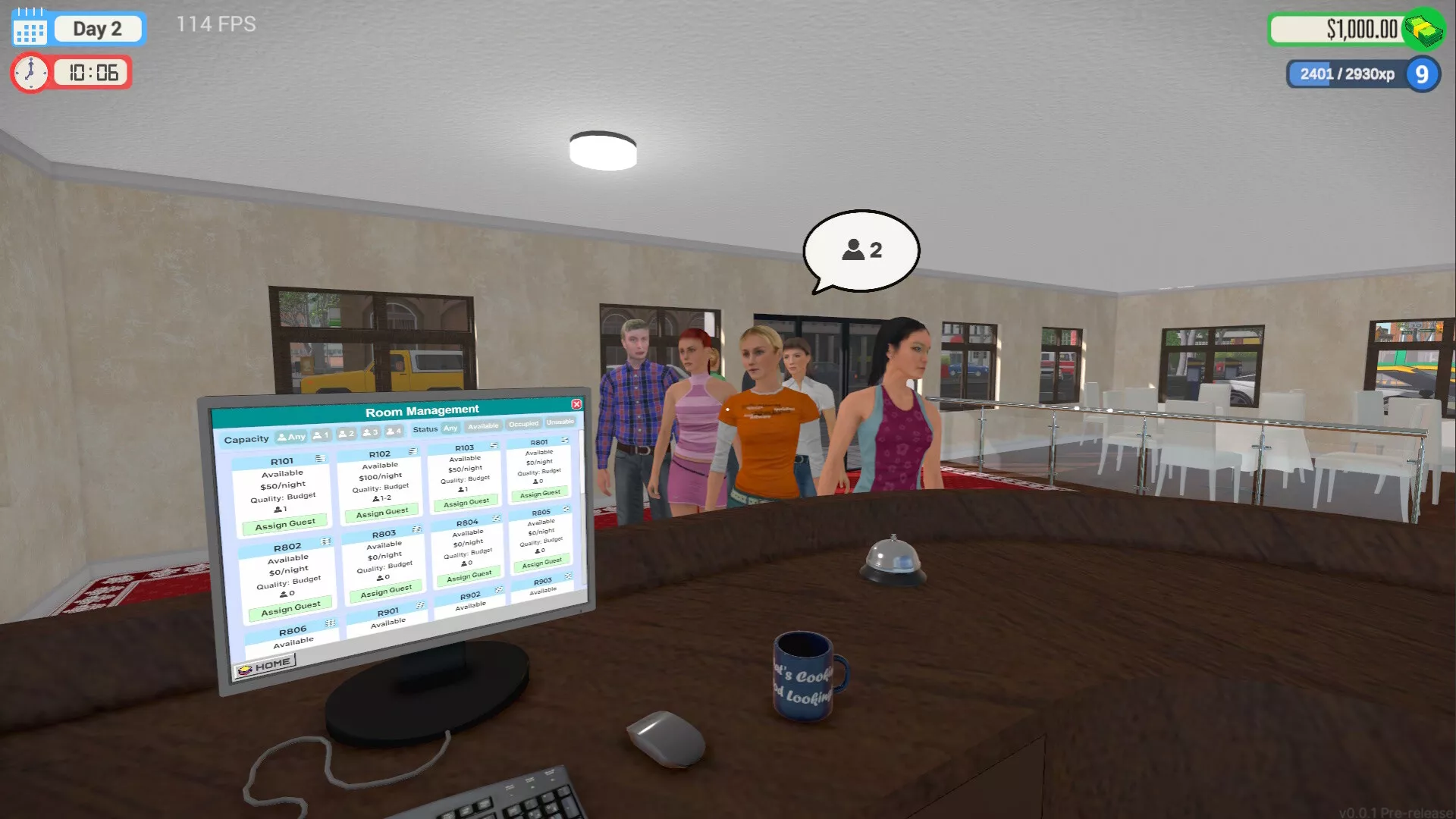 酒店经理模拟器/Hotel Manager Simulator 新游发布
