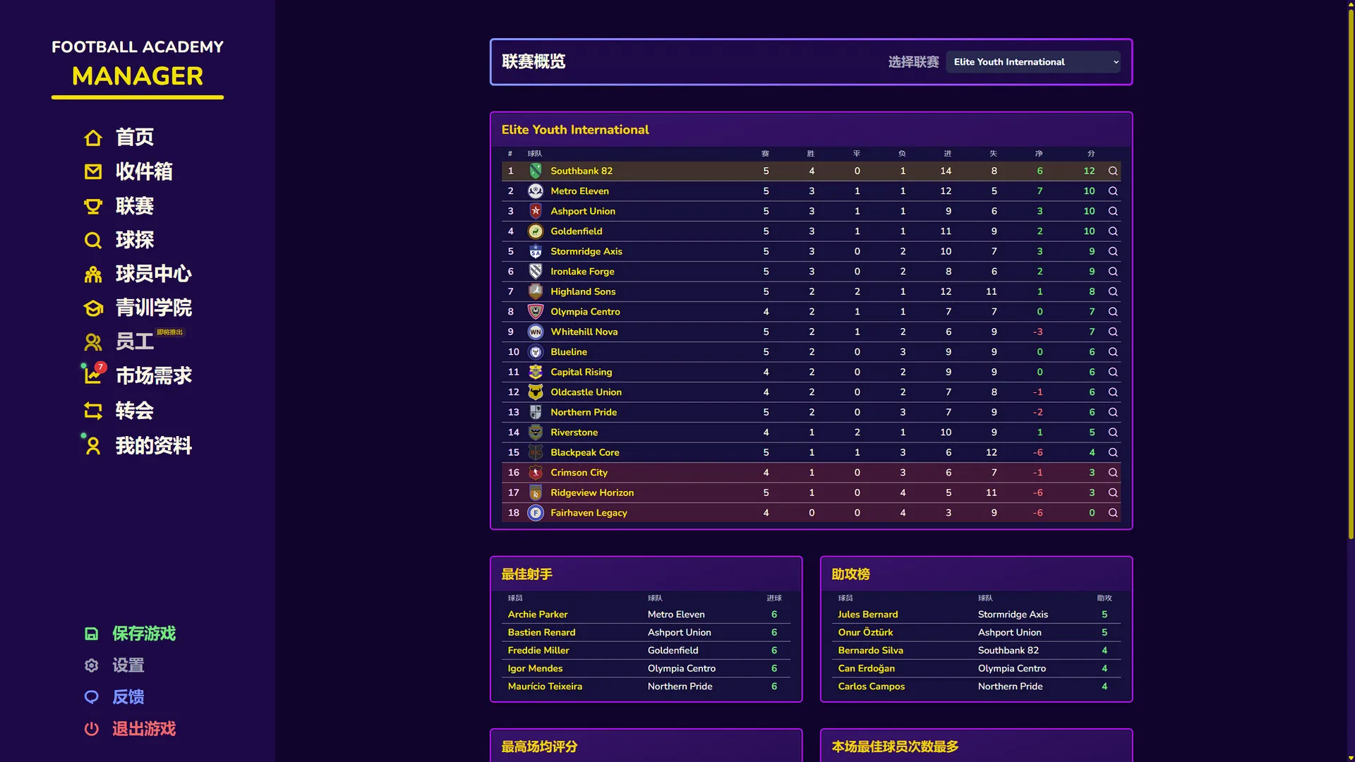 足球青训学院经理/Football Academy Manager_抖汇吧